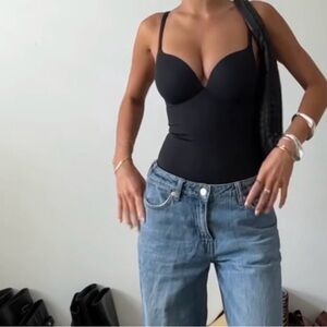 SKIMS PUSH-UP THONG BODYSUIT